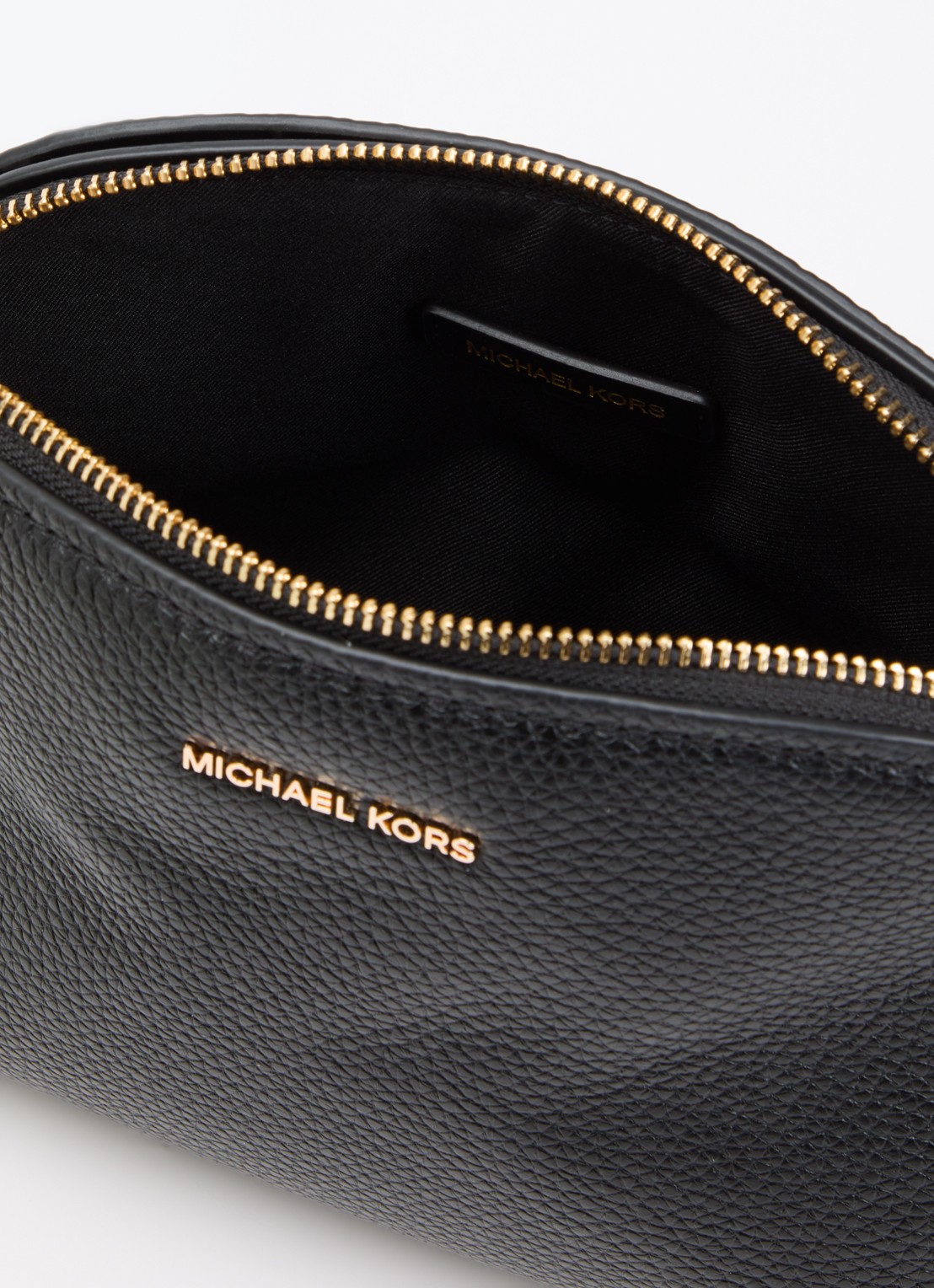 Michael Kors Freddie Small crossbodytas met verstelbare schouderriem - detail 2 zwart