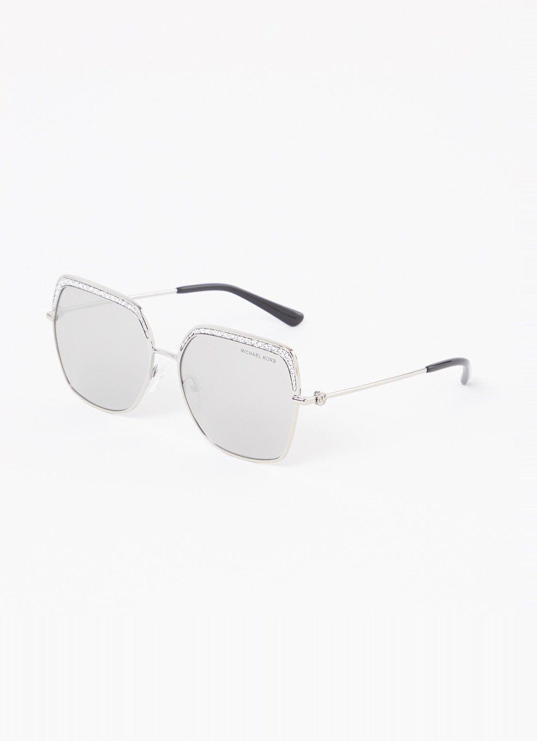 Michael Kors Greenpoint zonnebril MK1141 - voorkant zilver