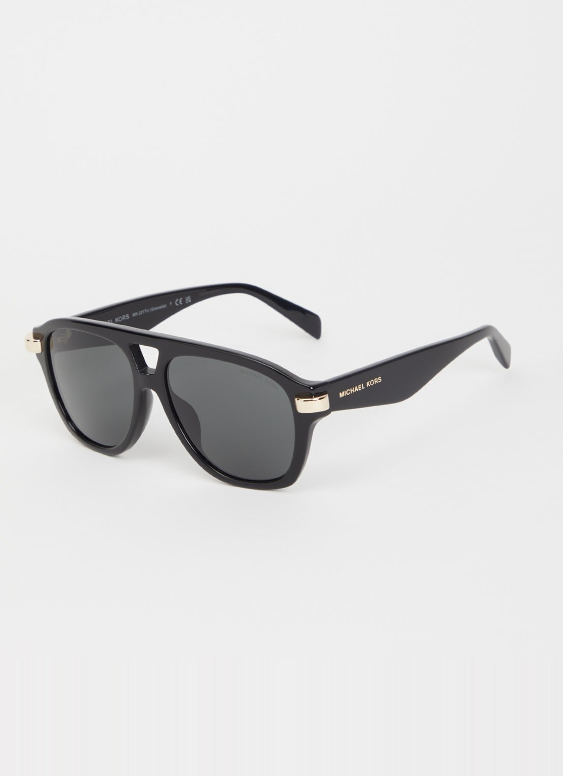 Michael Kors Grenada zonnebril MK2277U - voorkant 4 zwart