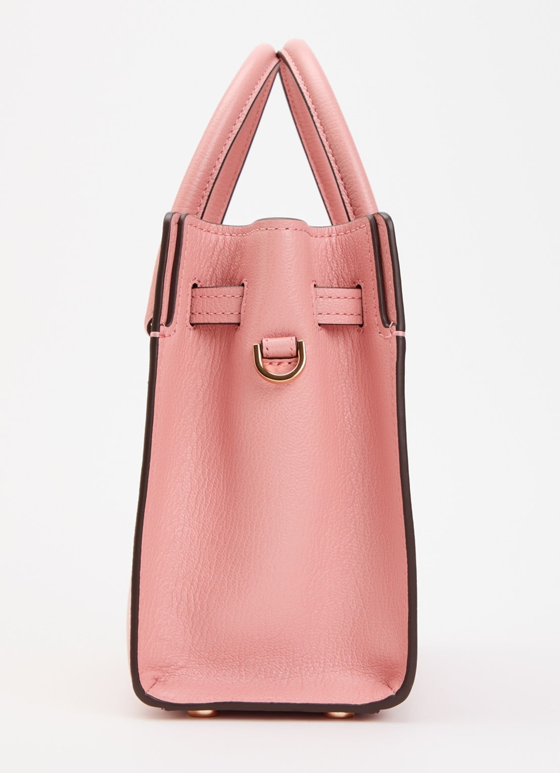 Michael Kors Hamilton Small handtas met afneembare schouderriem - detail 3 lichtroze