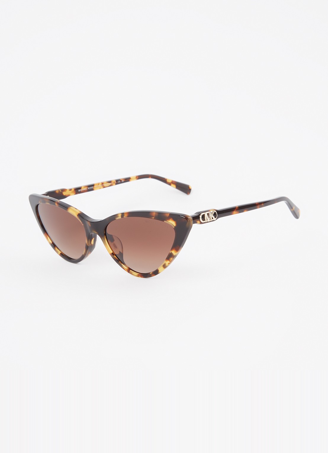 Michael Kors Harbour Island zonnebril MK2195U - voorkant 4 donkerbruin