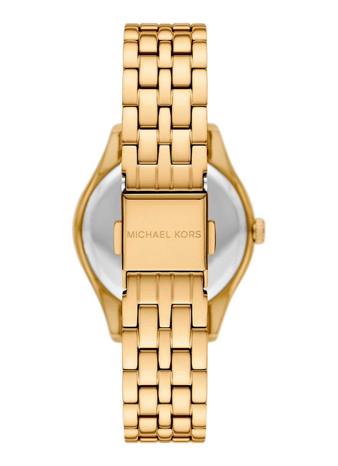 Michael Kors Harlowe horloge MK7651 - detail goud