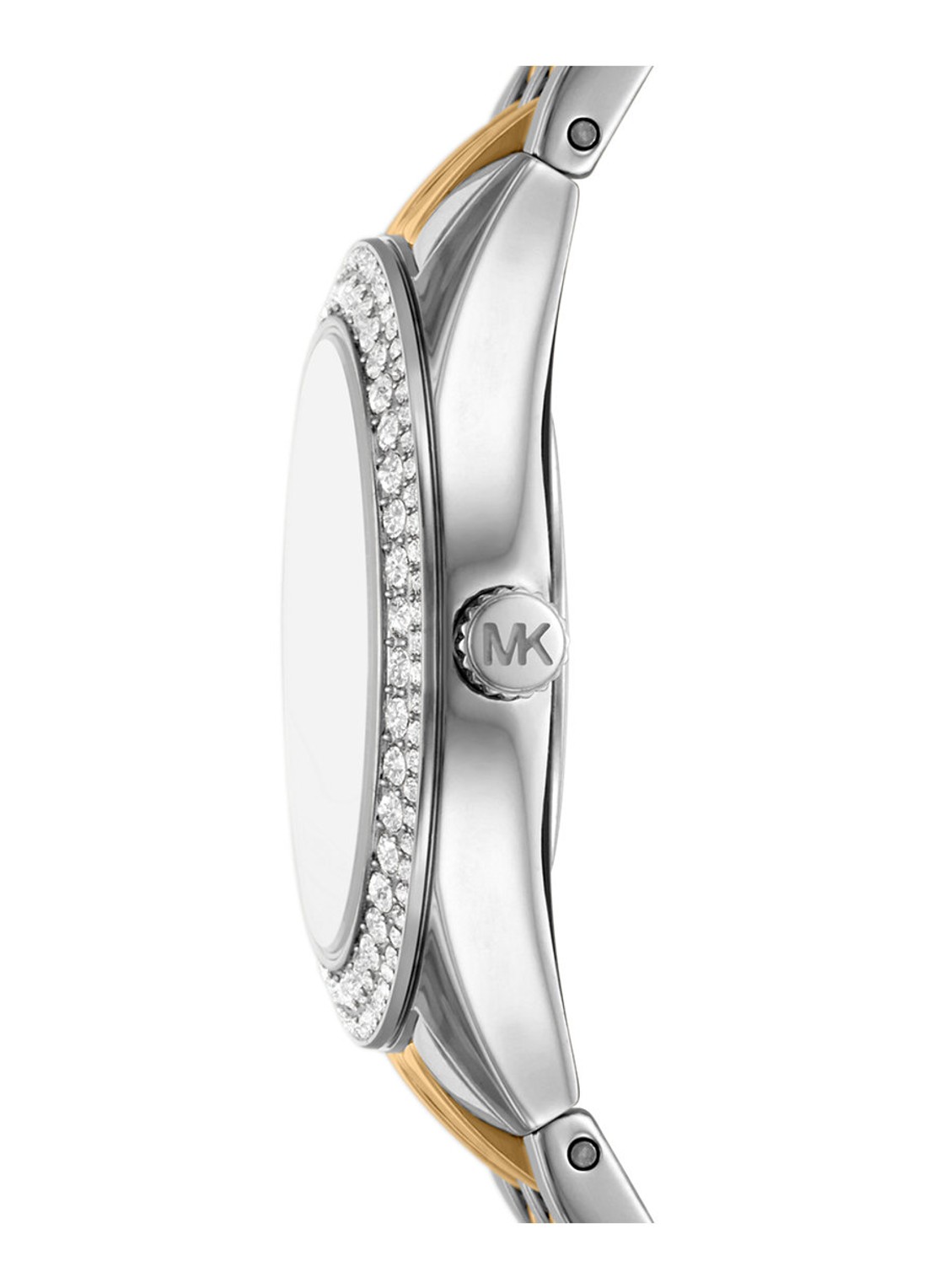Michael Kors Harlowe horloge MK7654 - detail 2 zilver