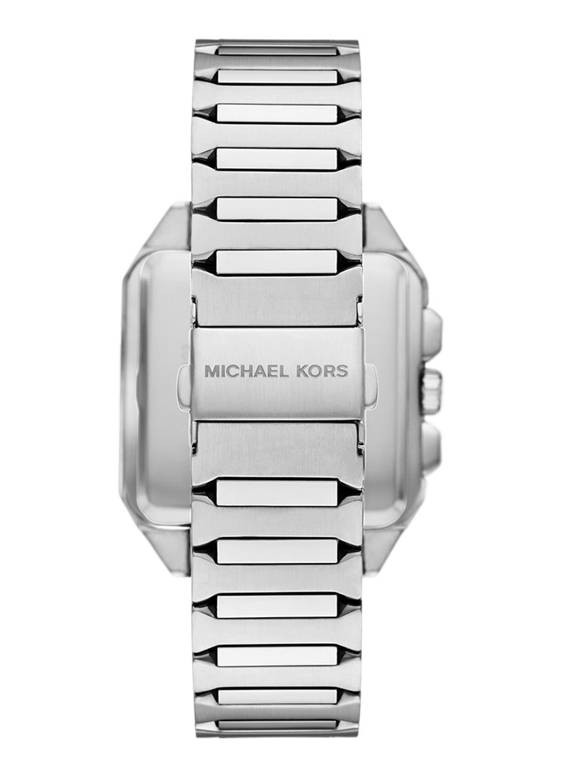 Michael Kors Hayes horloge MK9283 - detail zilver