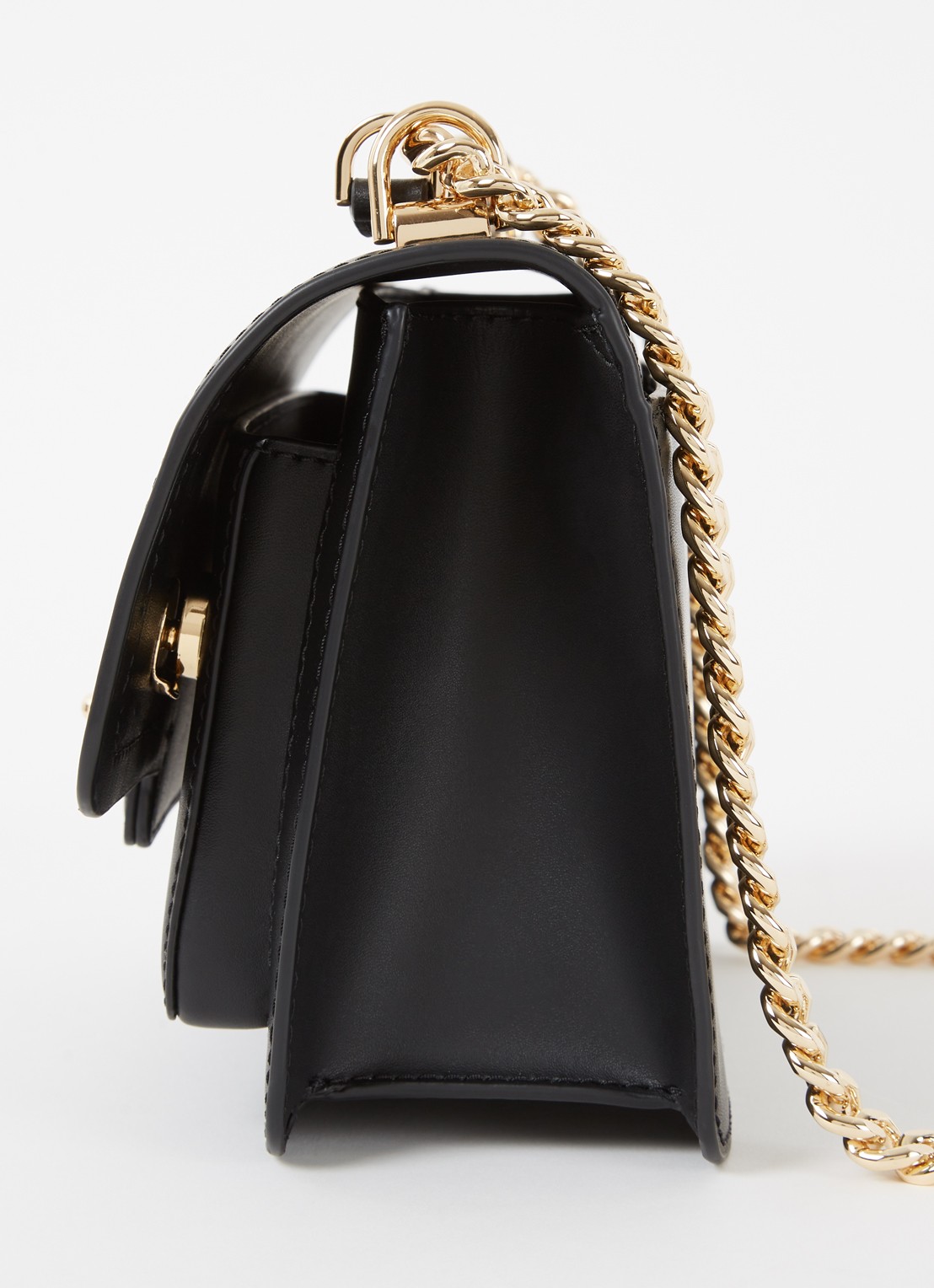 Michael Kors Heather Large schoudertas met logoprint - detail 5 zwart