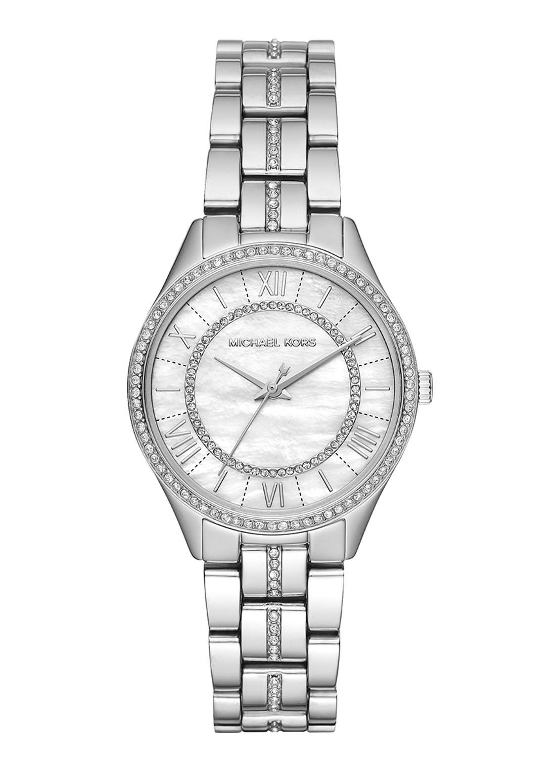 Michael Kors Horloge MK3900 - voorkant zilver