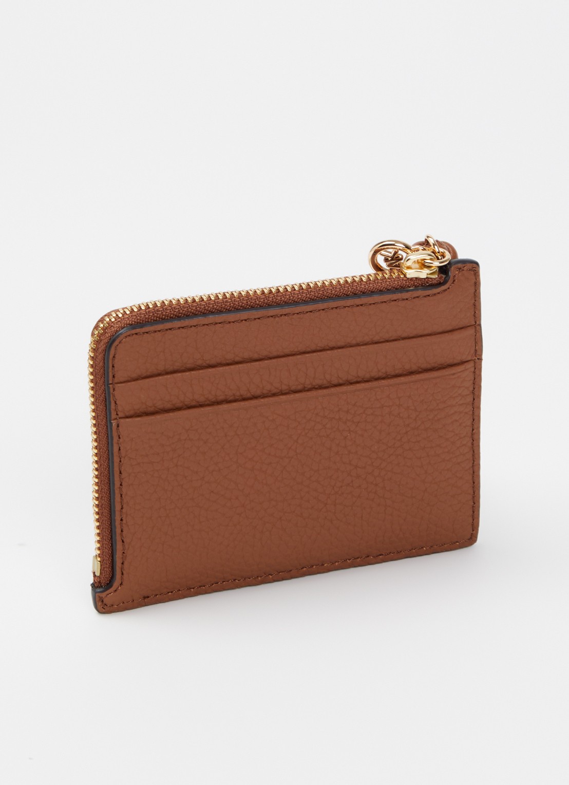 Michael Kors Jet Set Small pasjeshouder van leer - achterkant 3 bruin