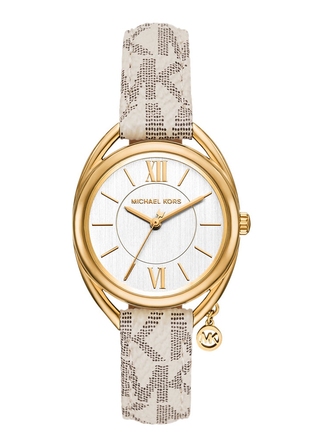 Michael Kors Leia horloge MK7680 - voorkant 5 goud