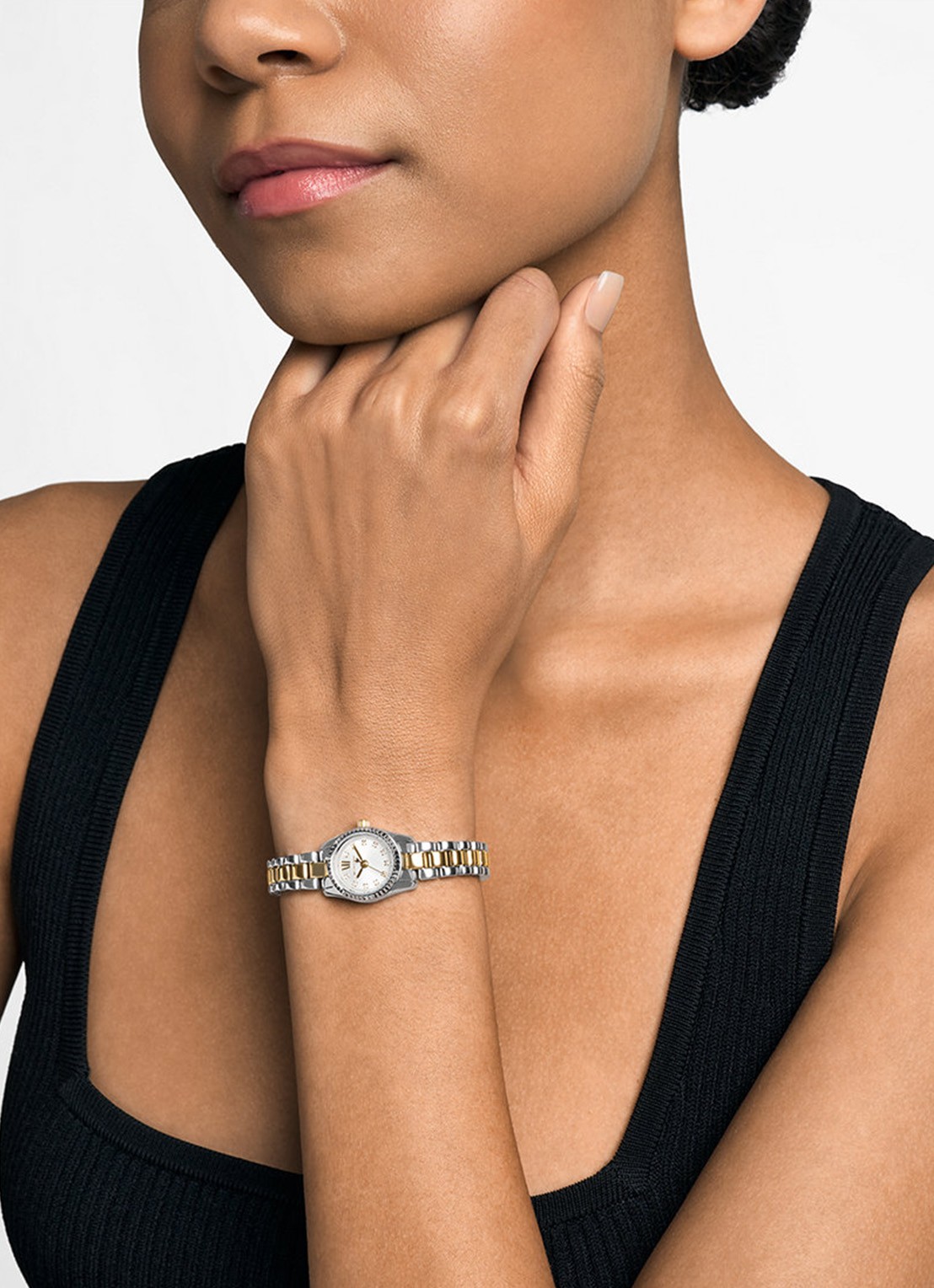 Michael Kors Lexington Horloge MK4903 - voorkant 5 zilver