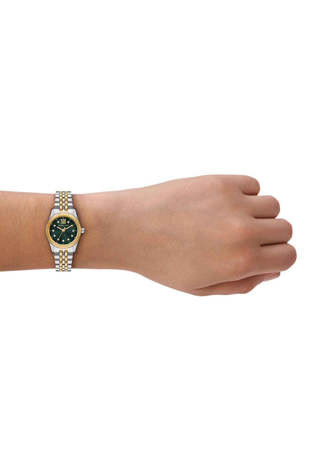 Michael Kors Lexington horloge MK4986 - detail 4 zilver