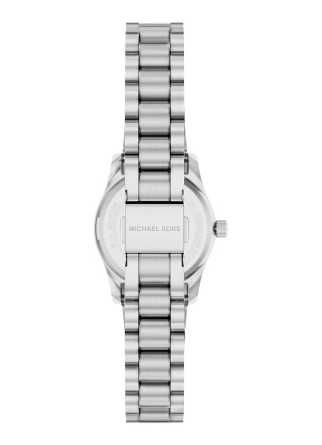 Michael Kors Lexington horloge MK4996 - detail zilver