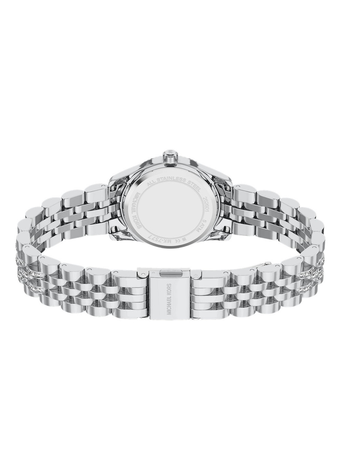 Michael Kors Lexington horloge MK7577 - detail 5 zilver