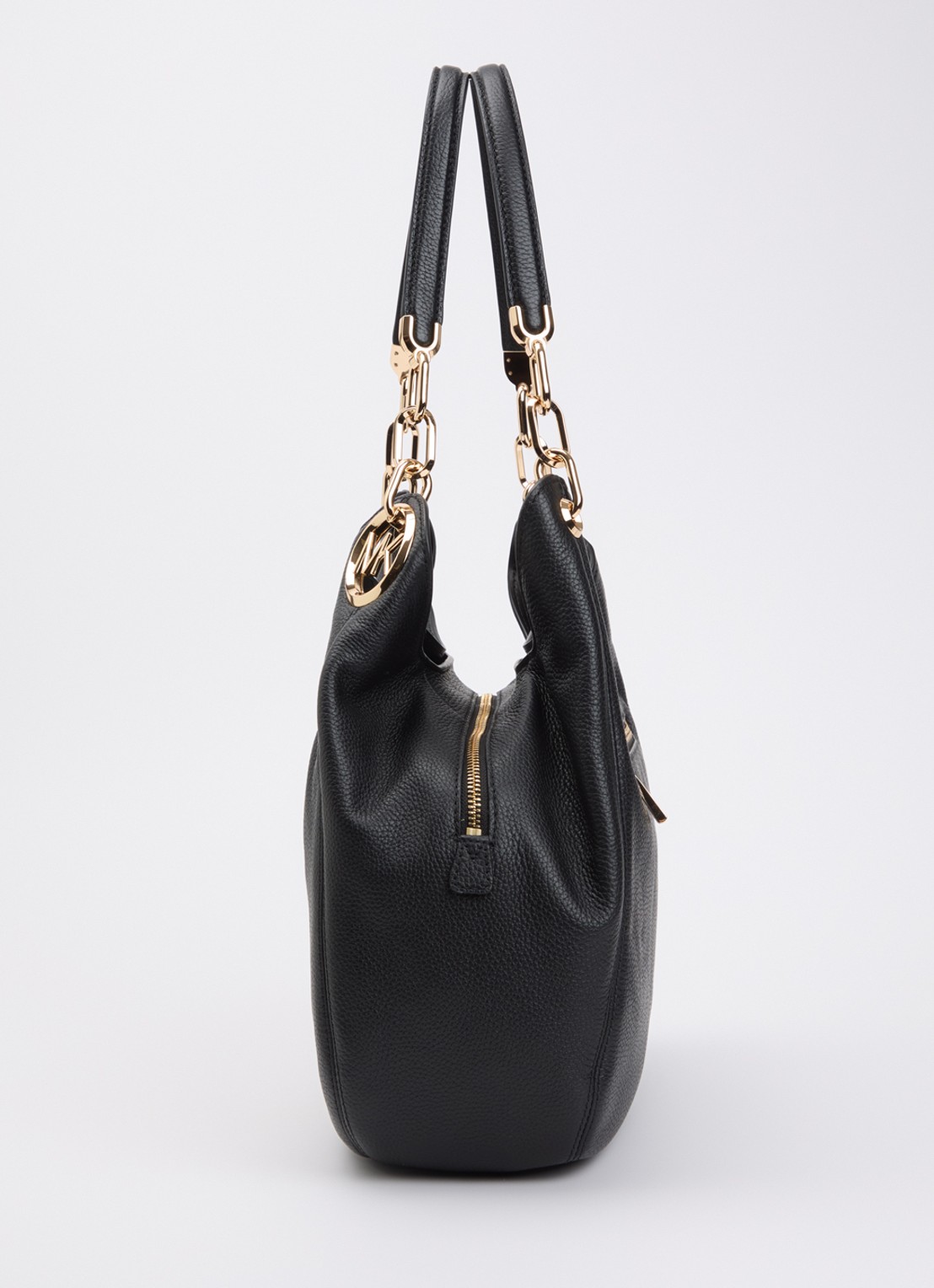 Michael Kors Lillie Large schoudertas met logo - detail 3 zwart