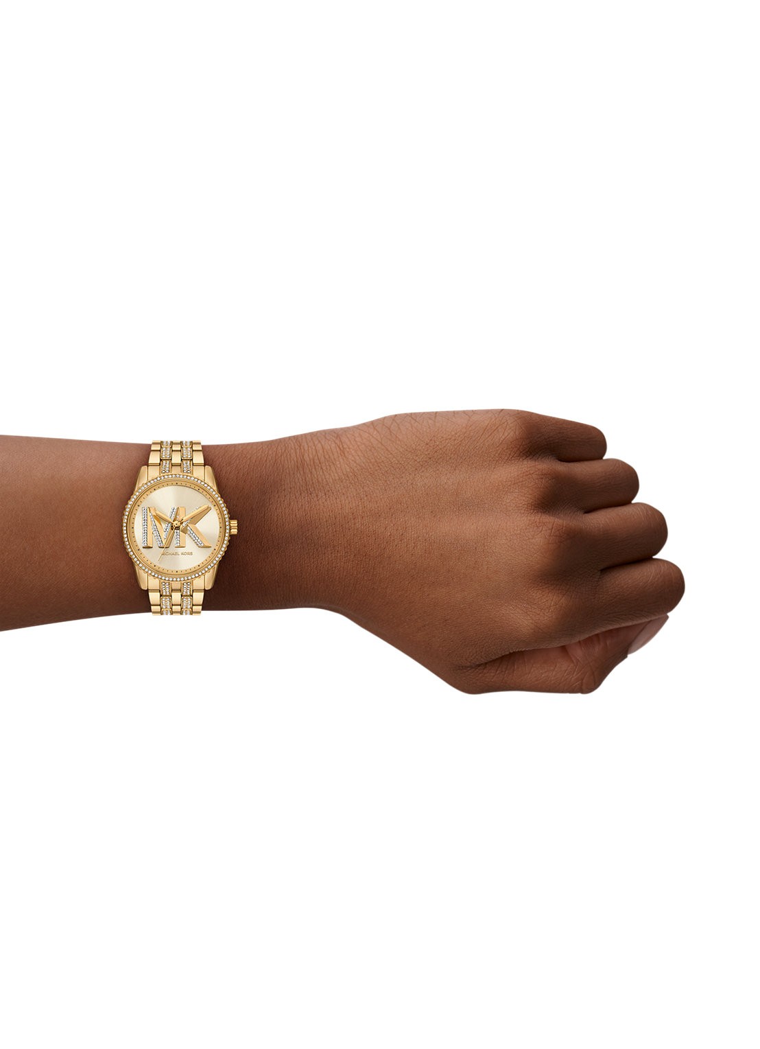 Michael Kors Mini Bryant horloge MK7540 - detail 3 goud