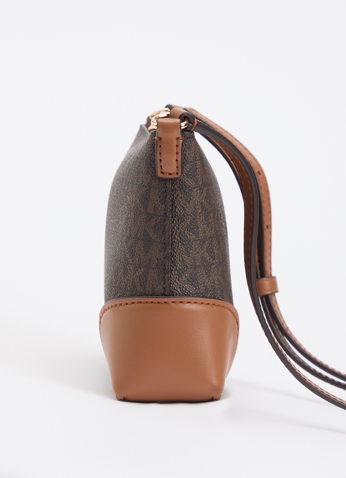 Michael Kors Murphy schoudertas met logoprint - detail 3 bruin