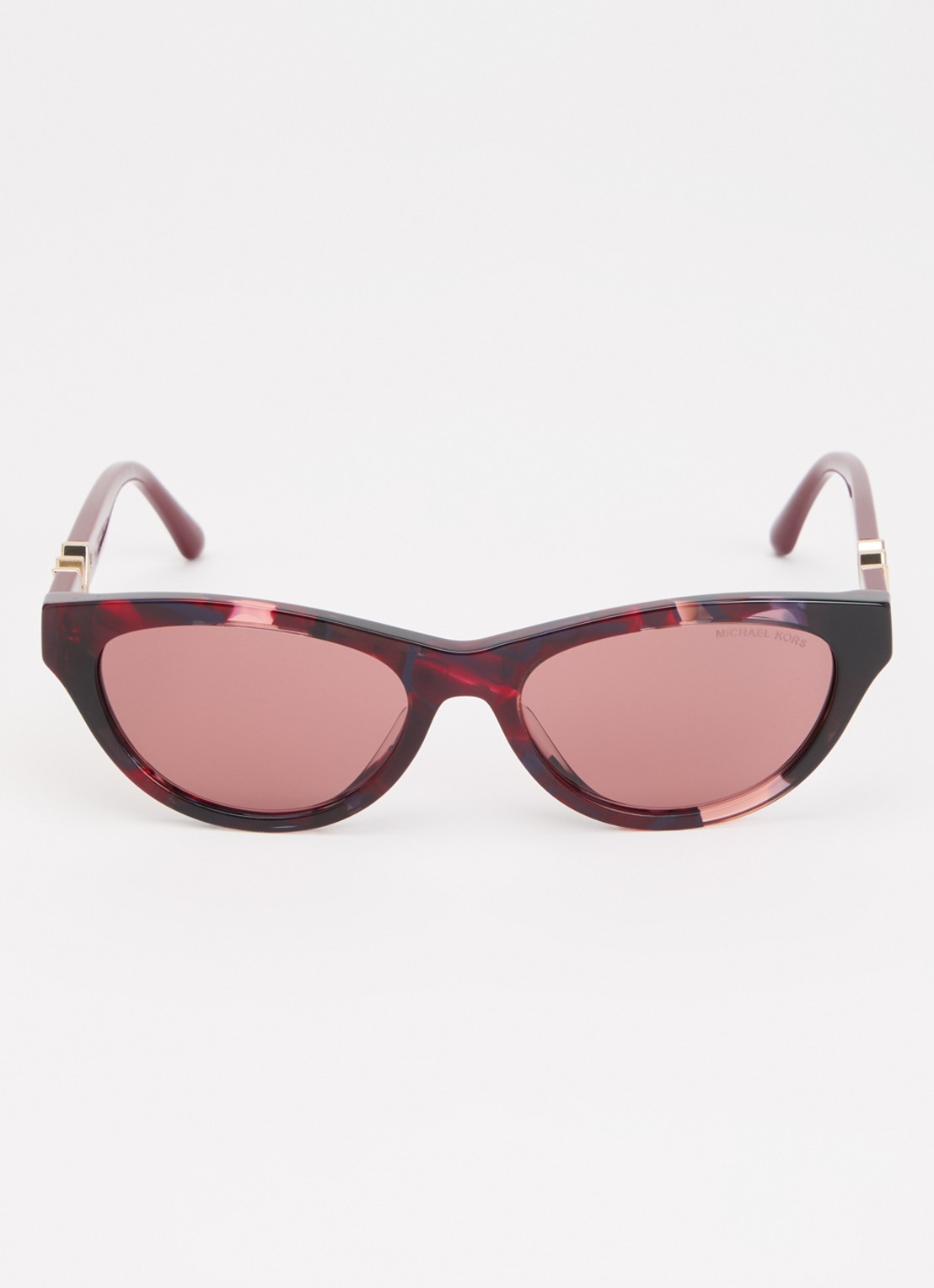 Michael Kors Napa Valley zonnebril MK2293U - detail cranberryrood