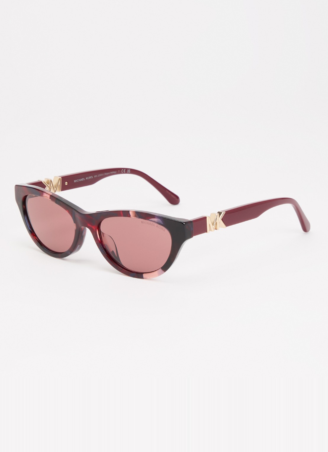 Michael Kors Napa Valley zonnebril MK2293U - voorkant 4 cranberryrood