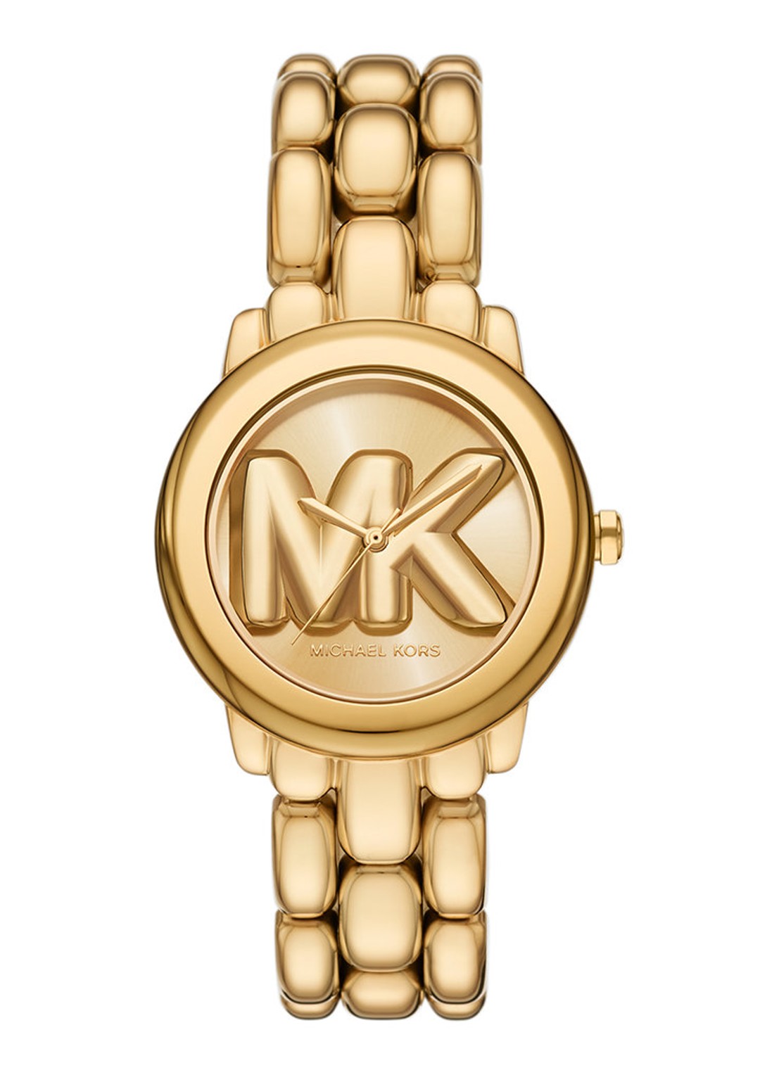 Michael Kors Phoebe horloge MK4923 - voorkant 4 goud