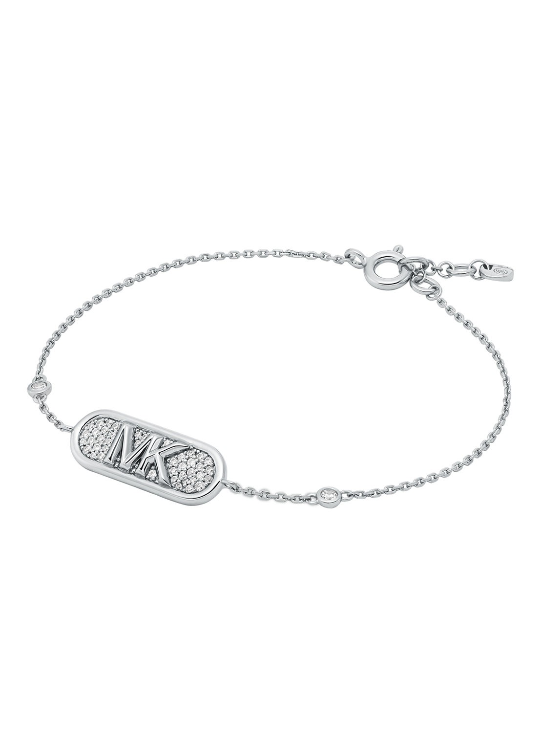 Michael Kors Premium armband van zilver MKC1730CZ040 - voorkant 3 zilver