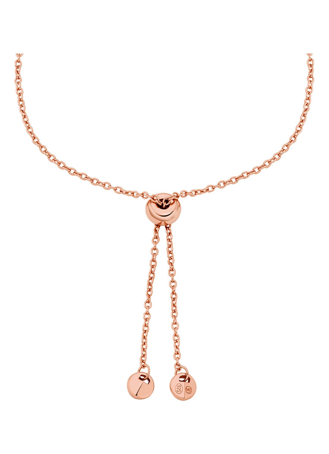 Michael Kors Premium armband verguld MKC1762CZ791 - detail roségoud
