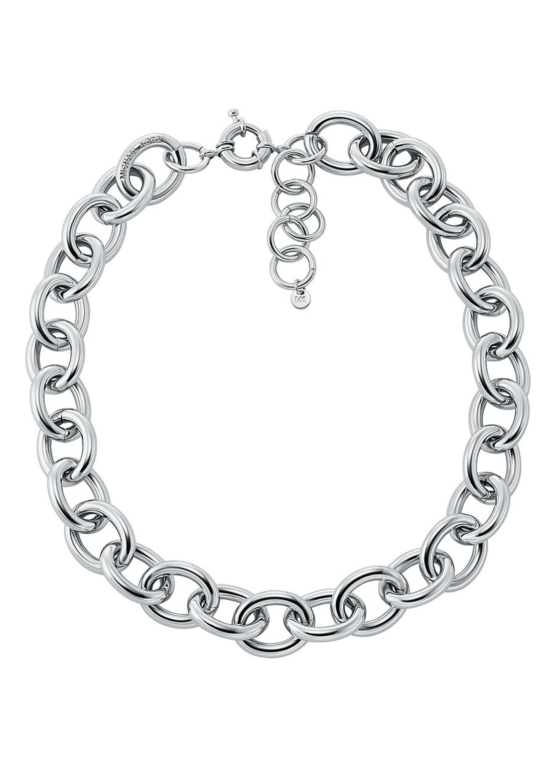 Michael Kors Premium ketting MKJ841800040 - voorkant 2 zilver