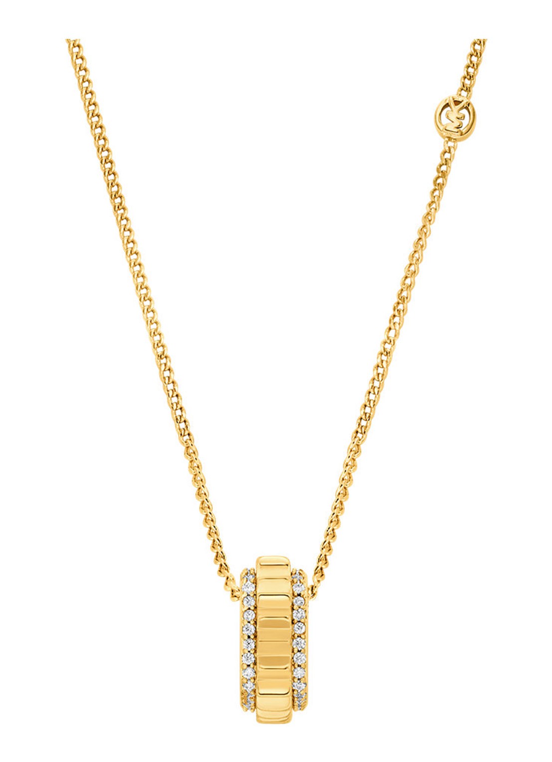 Michael Kors Premium ketting MKJ8609710 - voorkant 2 goud