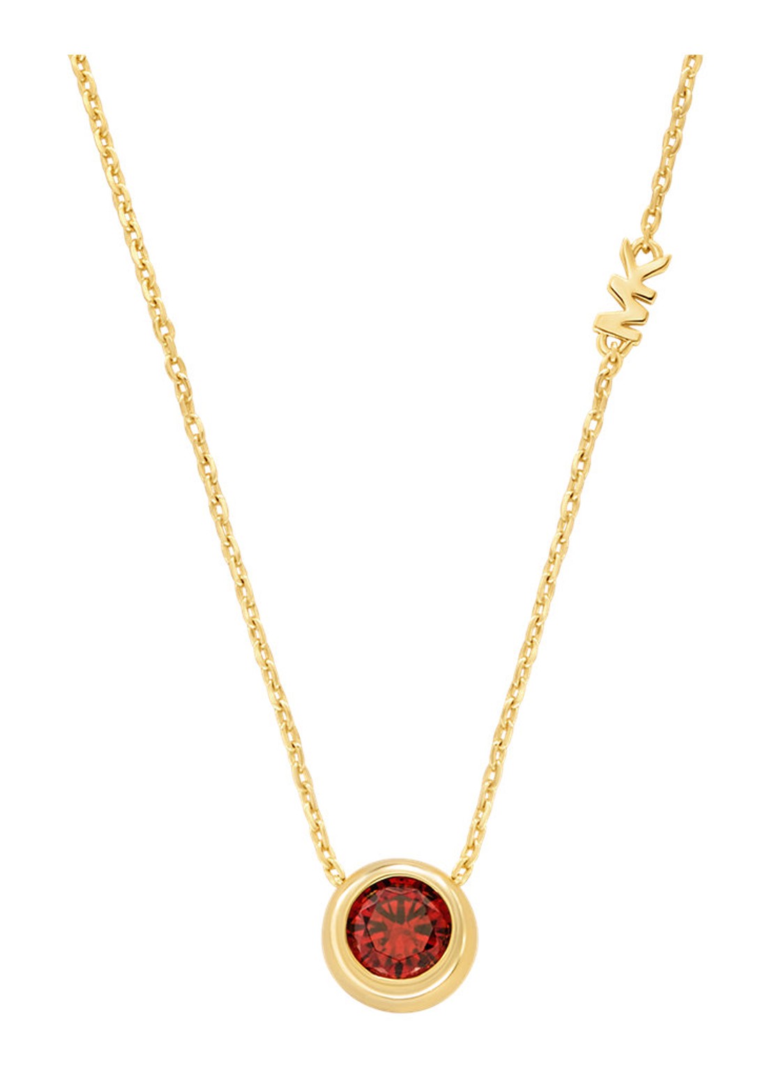 Michael Kors Premium ketting MKJ8696710 - voorkant 3 goud