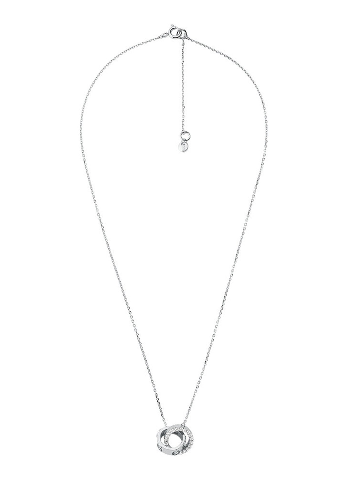 Michael Kors Premium ketting van sterling zilver MKC1554AN040 - detail zilver