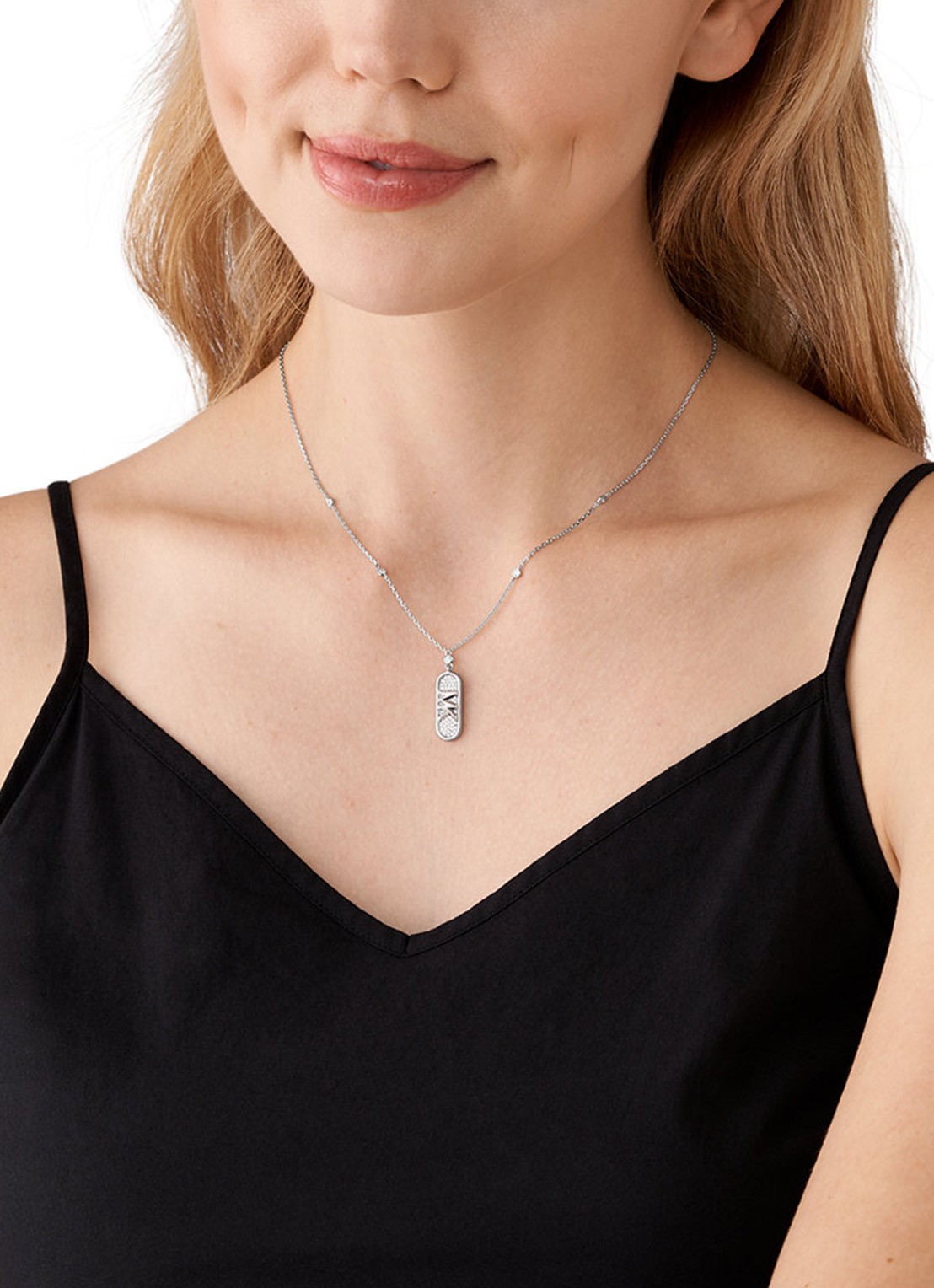 Michael Kors Premium ketting van zilver MKC1729CZ040 - detail 2 zilver