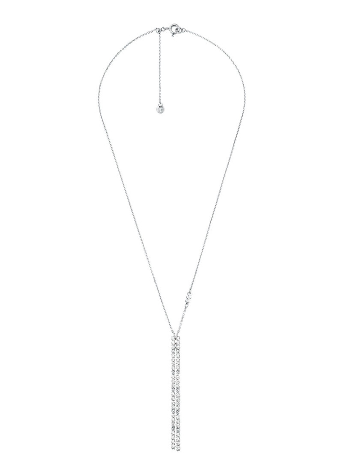 Michael Kors Premium ketting van zilver MKC1811040 - detail zilver