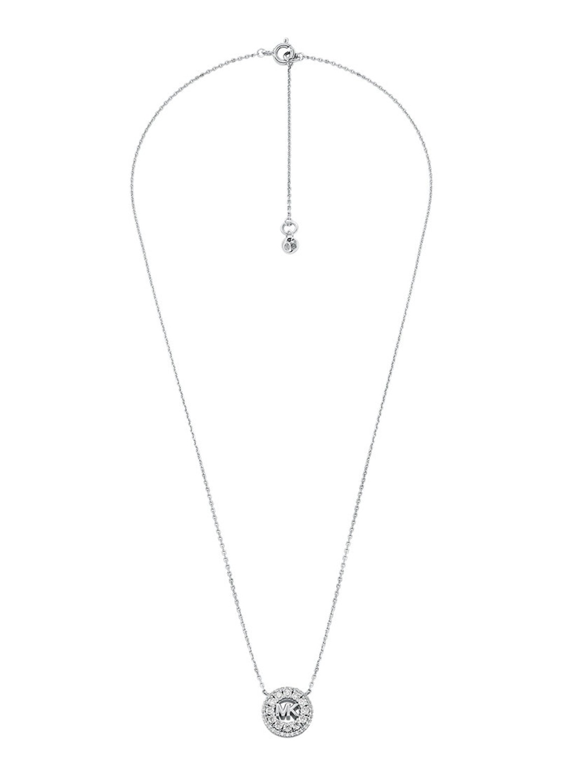 Michael Kors Premium ketting van zilver MKC1826040 - detail zilver