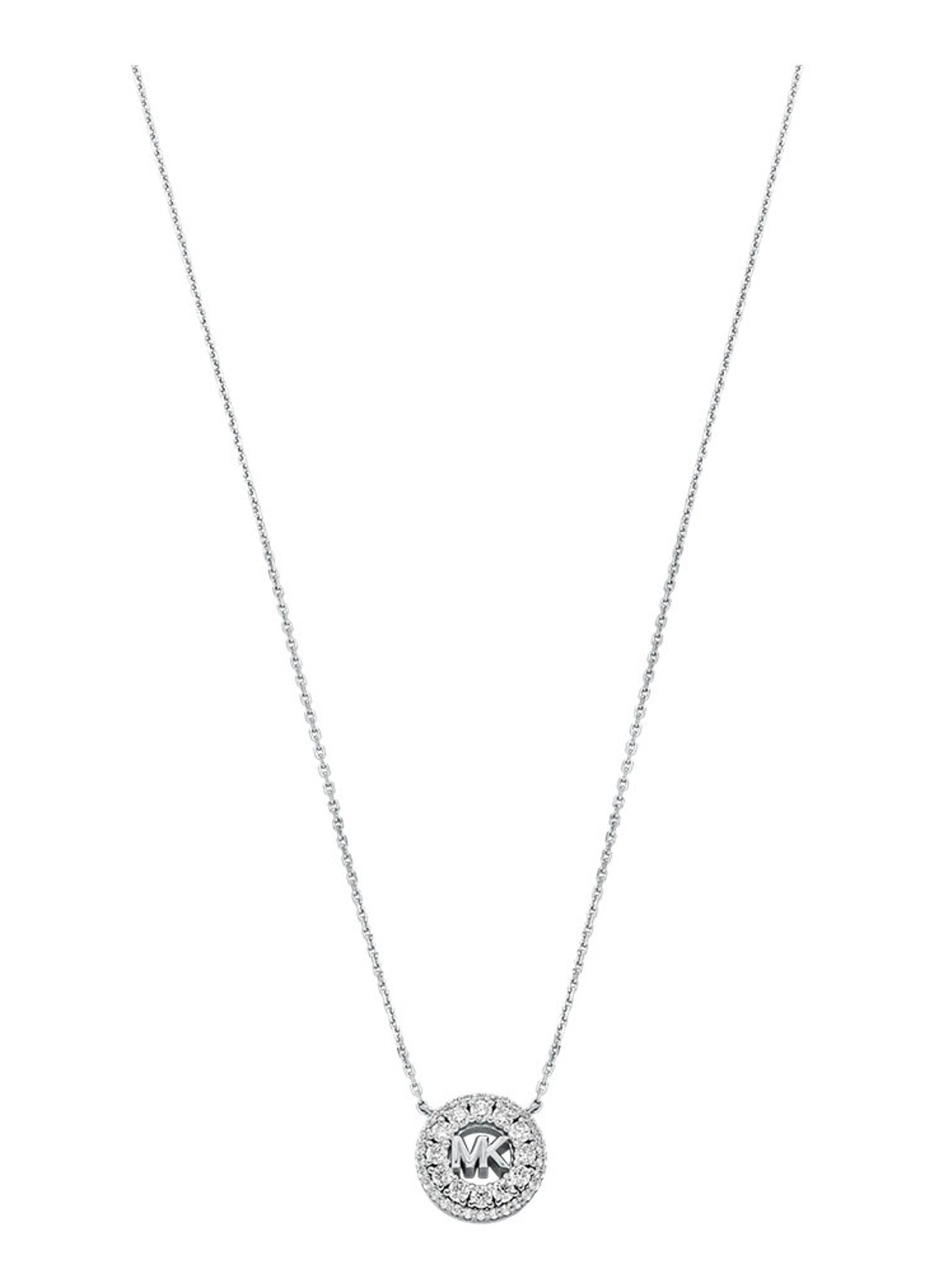 Michael Kors Premium ketting van zilver MKC1826040 - voorkant 2 zilver