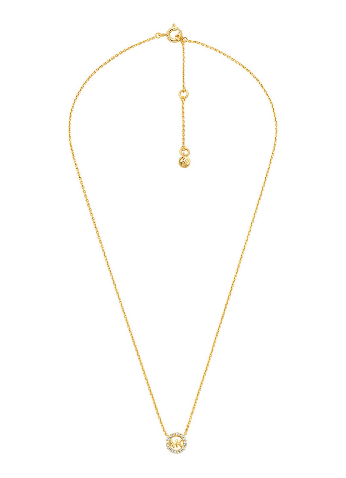Michael Kors Premium ketting verguld MKC1726CZ710 - detail goud