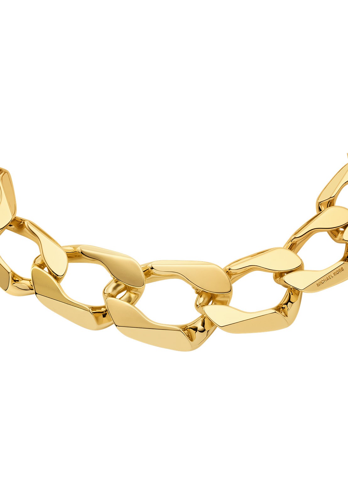 Michael Kors Premium ketting verguld MKJ8456710 - detail goud
