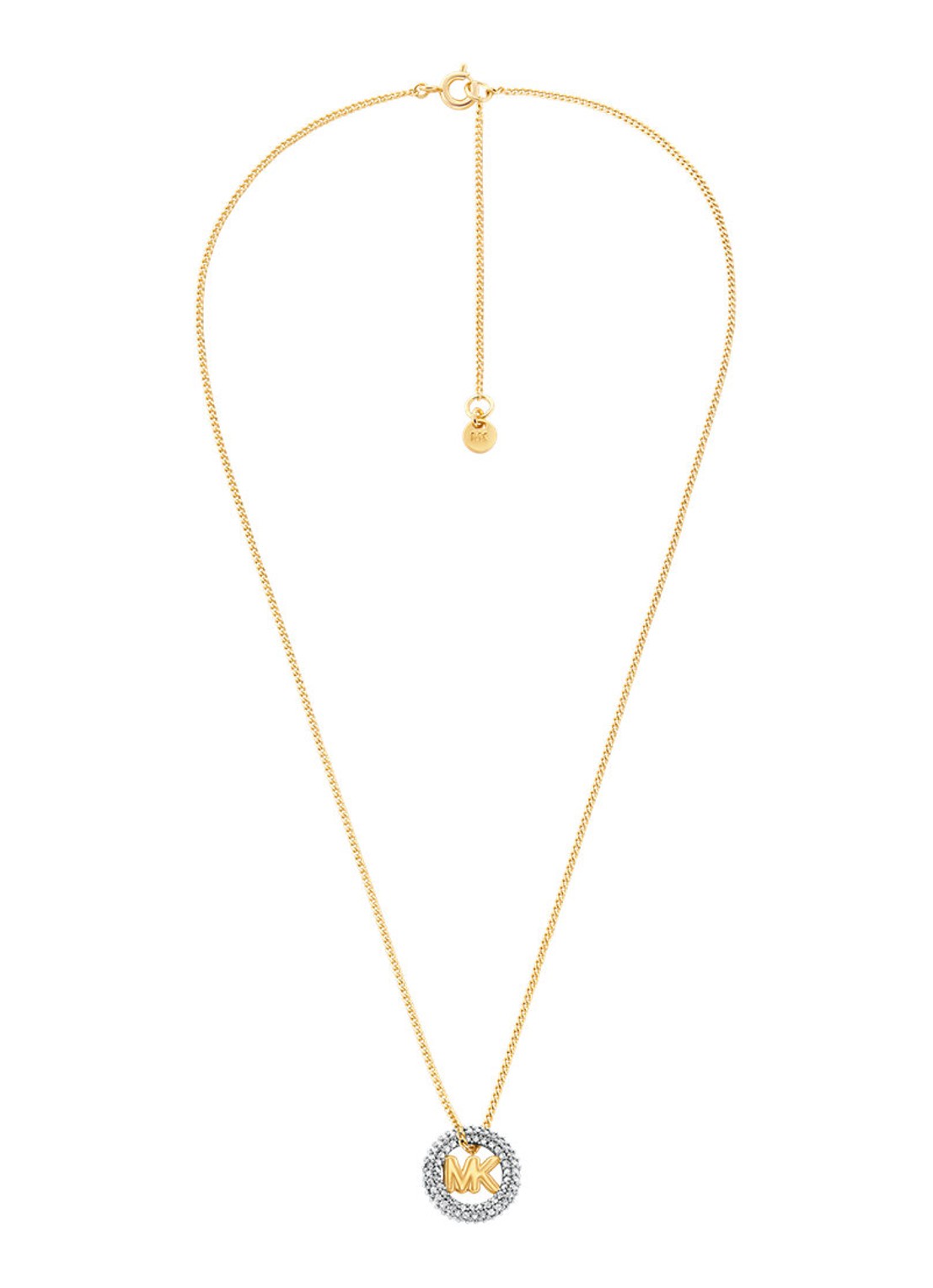 Michael Kors Premium ketting verguld MKJ8546931 - detail goud
