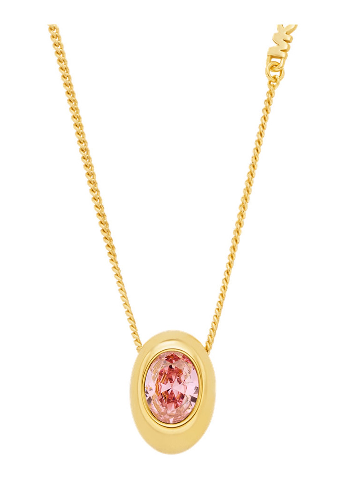 Michael Kors Premium ketting verguld MKJ8627710 - voorkant goud