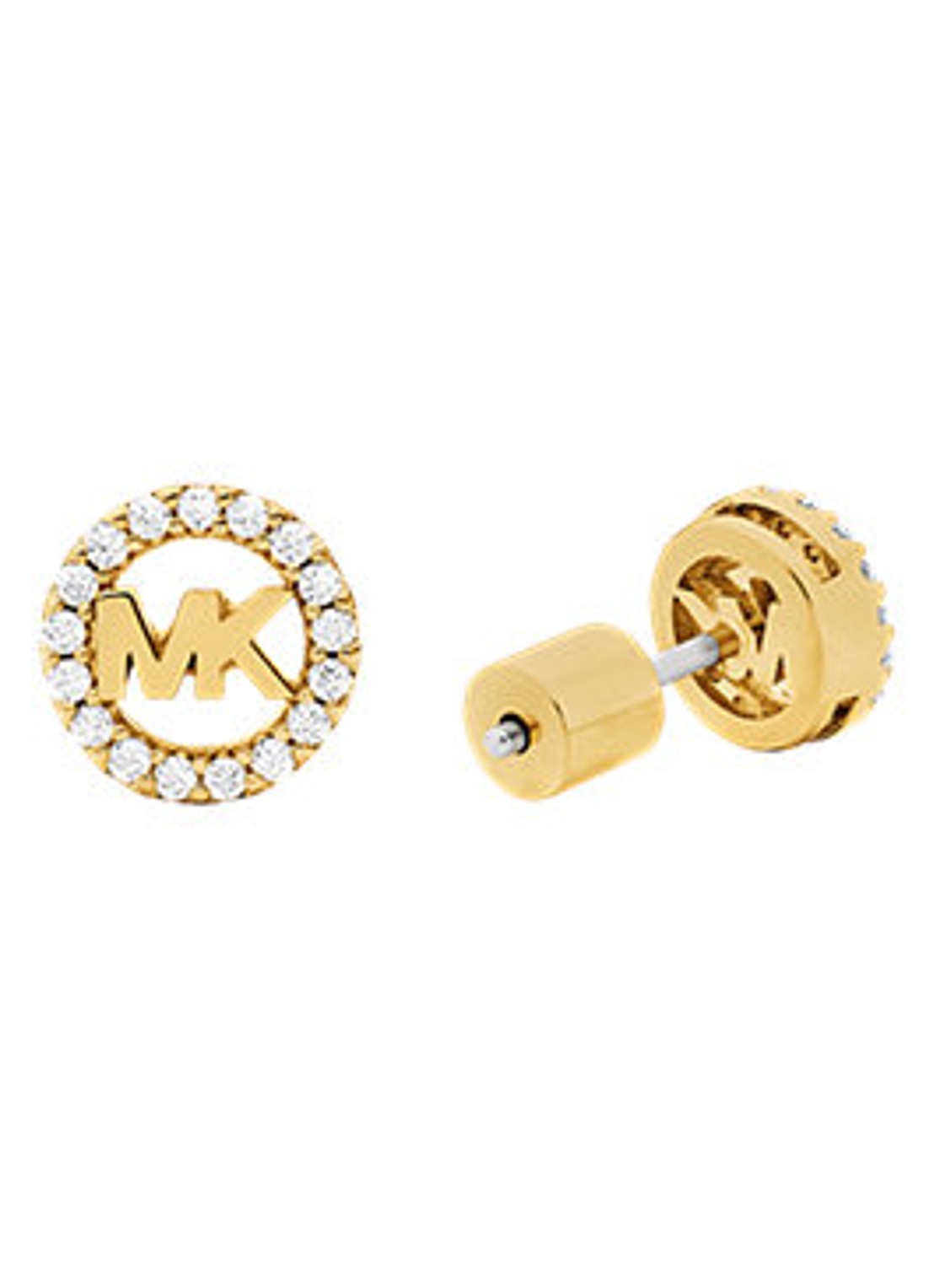 Michael Kors Premium oorknopjes verguld MKJ8700710 - detail 2 goud