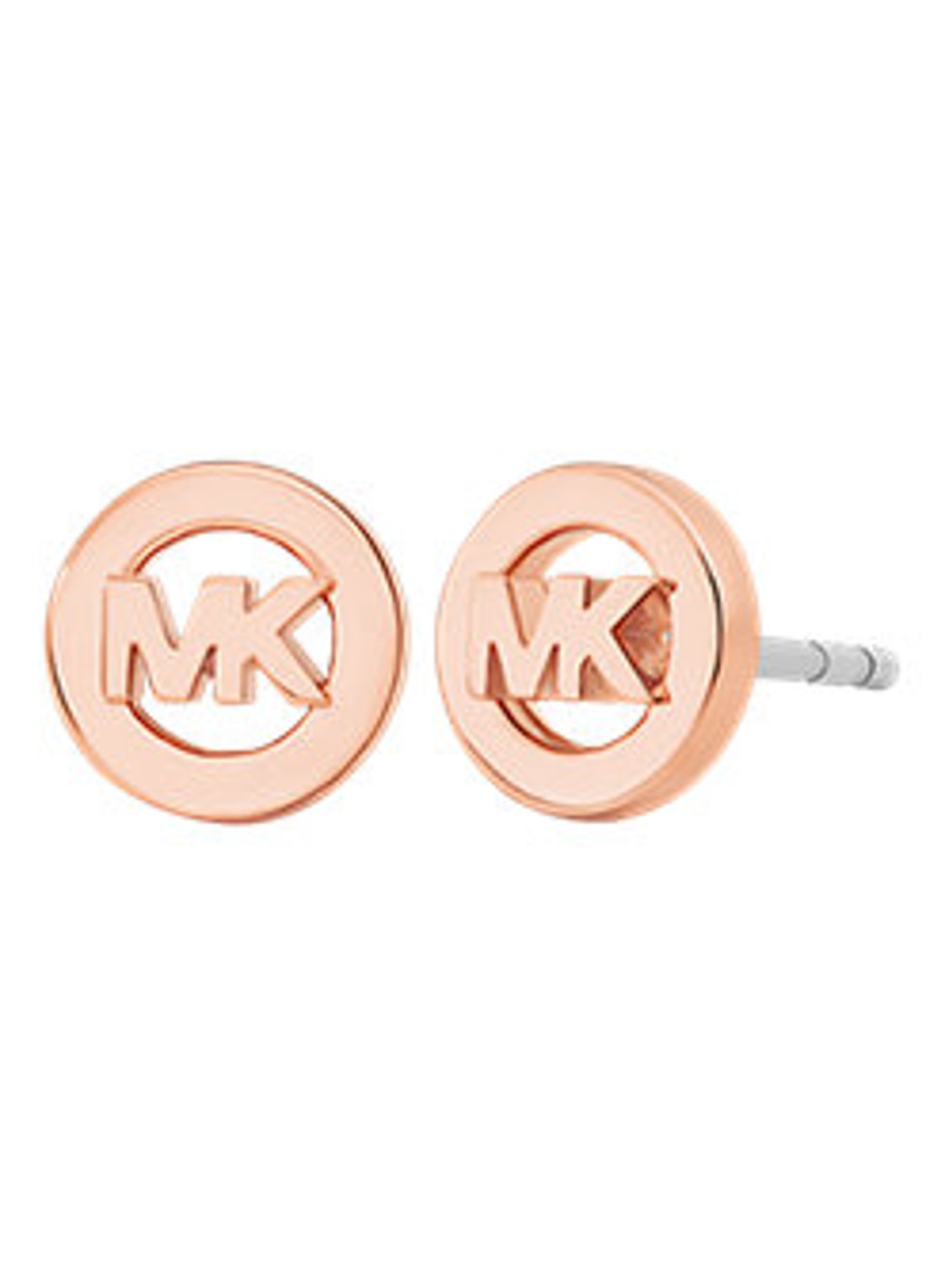 Michael Kors Premium oorknopjes verguld MKJ8703791 - voorkant 3 roségoud