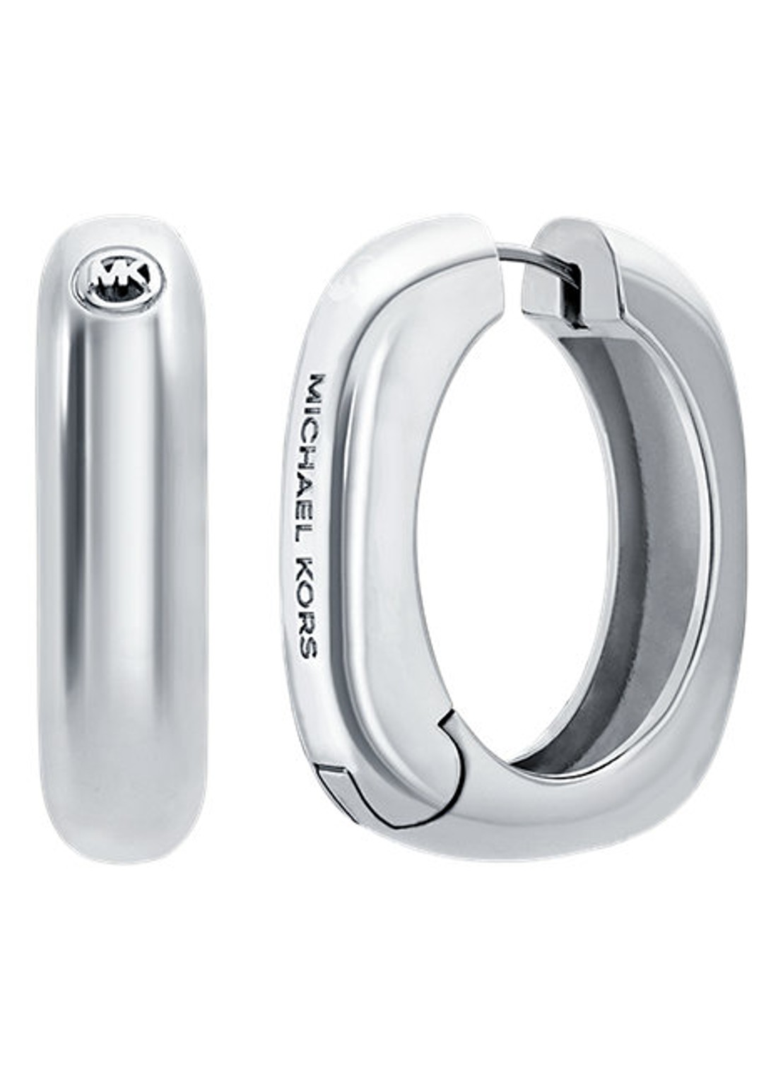 Michael Kors Premium oorringen MKJ8603040 - detail zilver