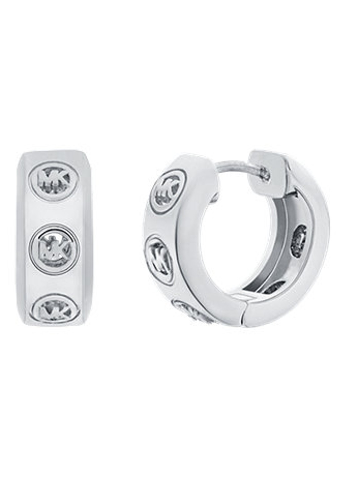 Michael Kors Premium oorringen MKJ8655040 - detail zilver