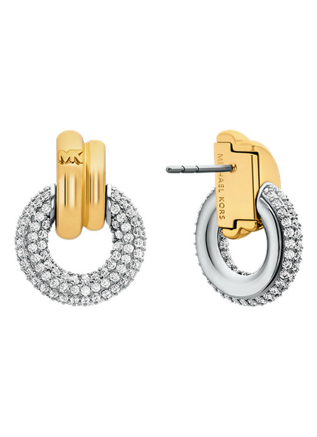 Michael Kors Premium oorstekers MKJ8533931 - detail zilver