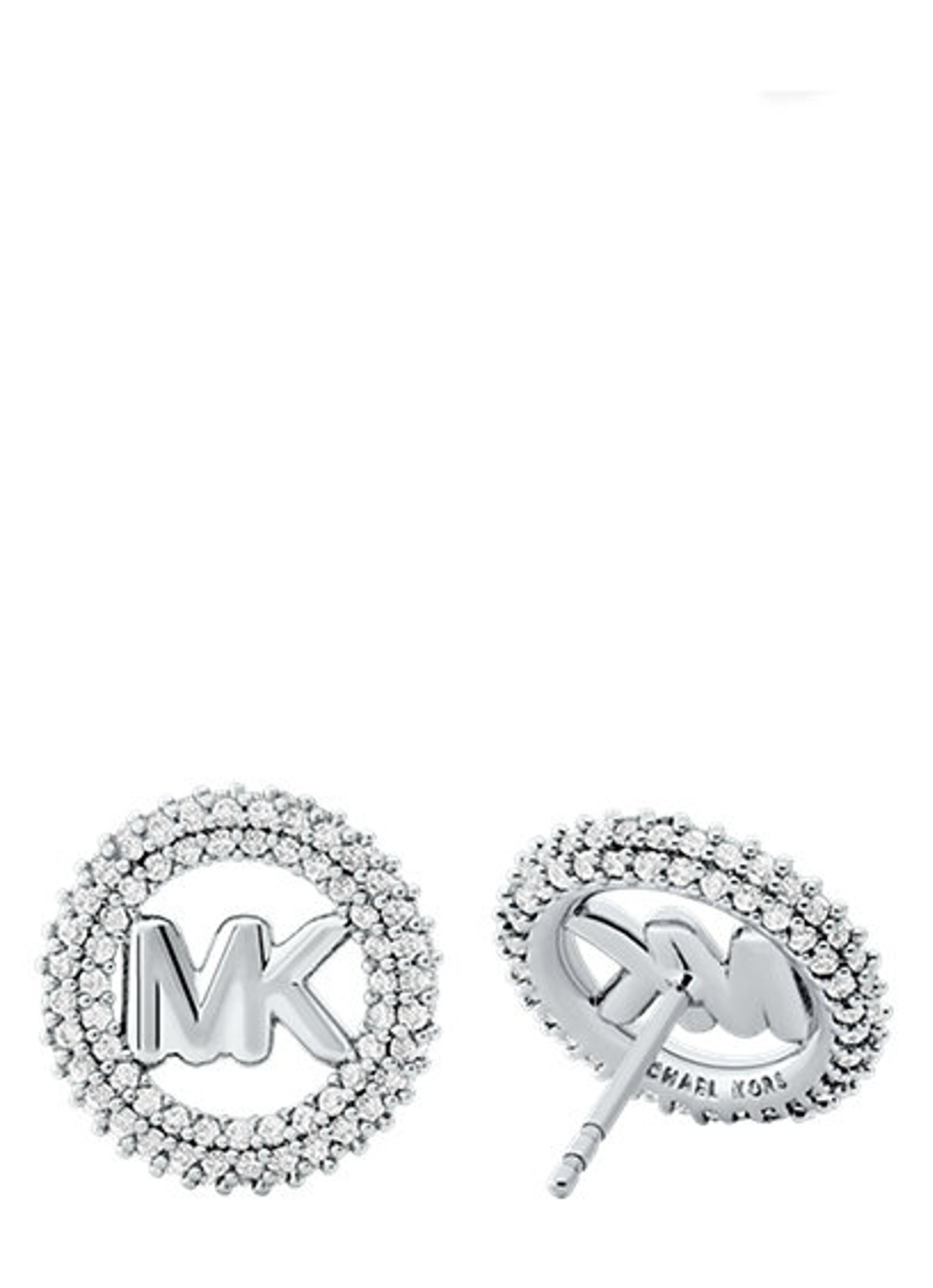 Michael Kors Premium oorstekers MKJ8560040 - detail zilver