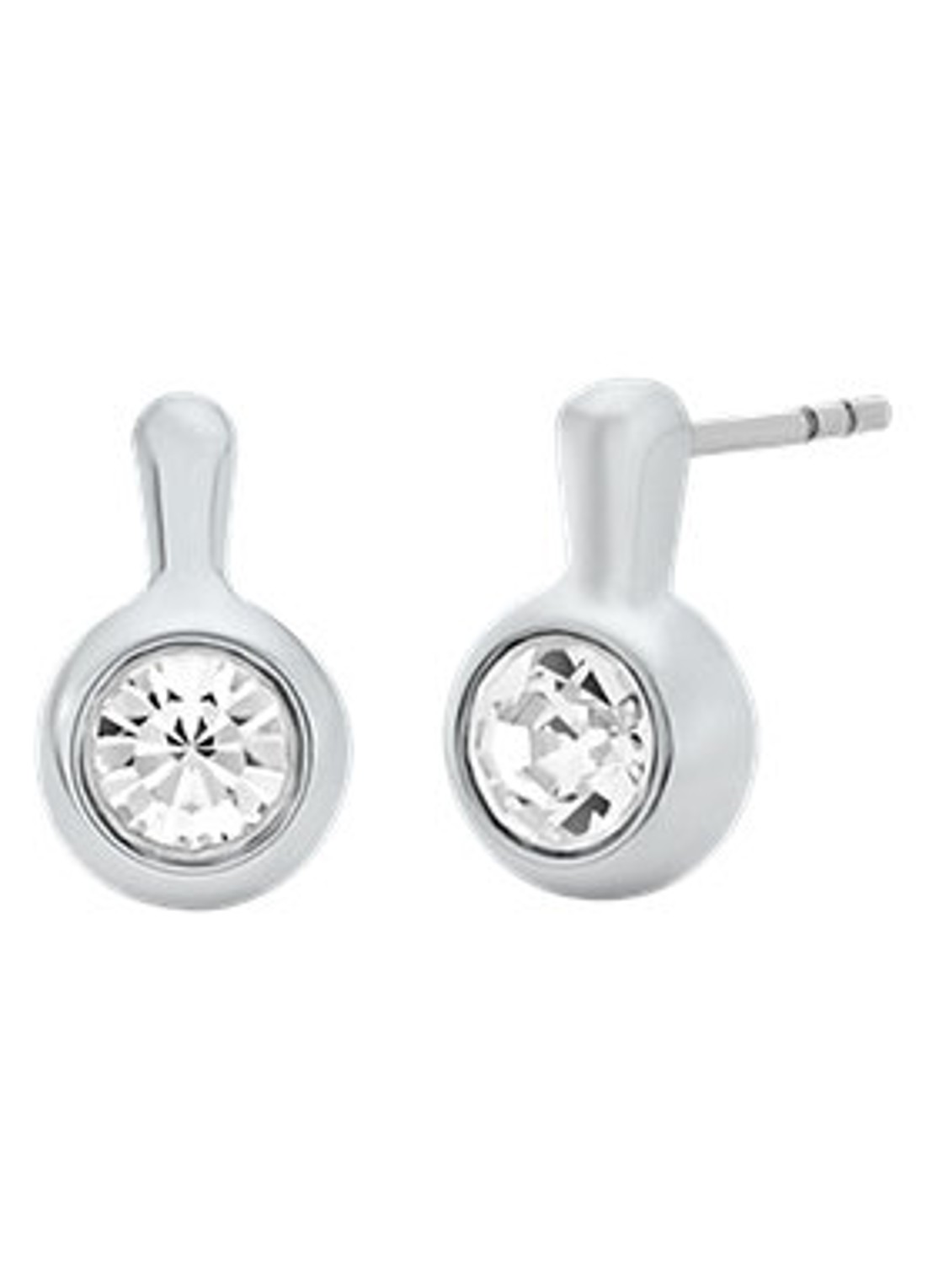 Michael Kors Premium oorstekers MKJ8720040 - voorkant zilver