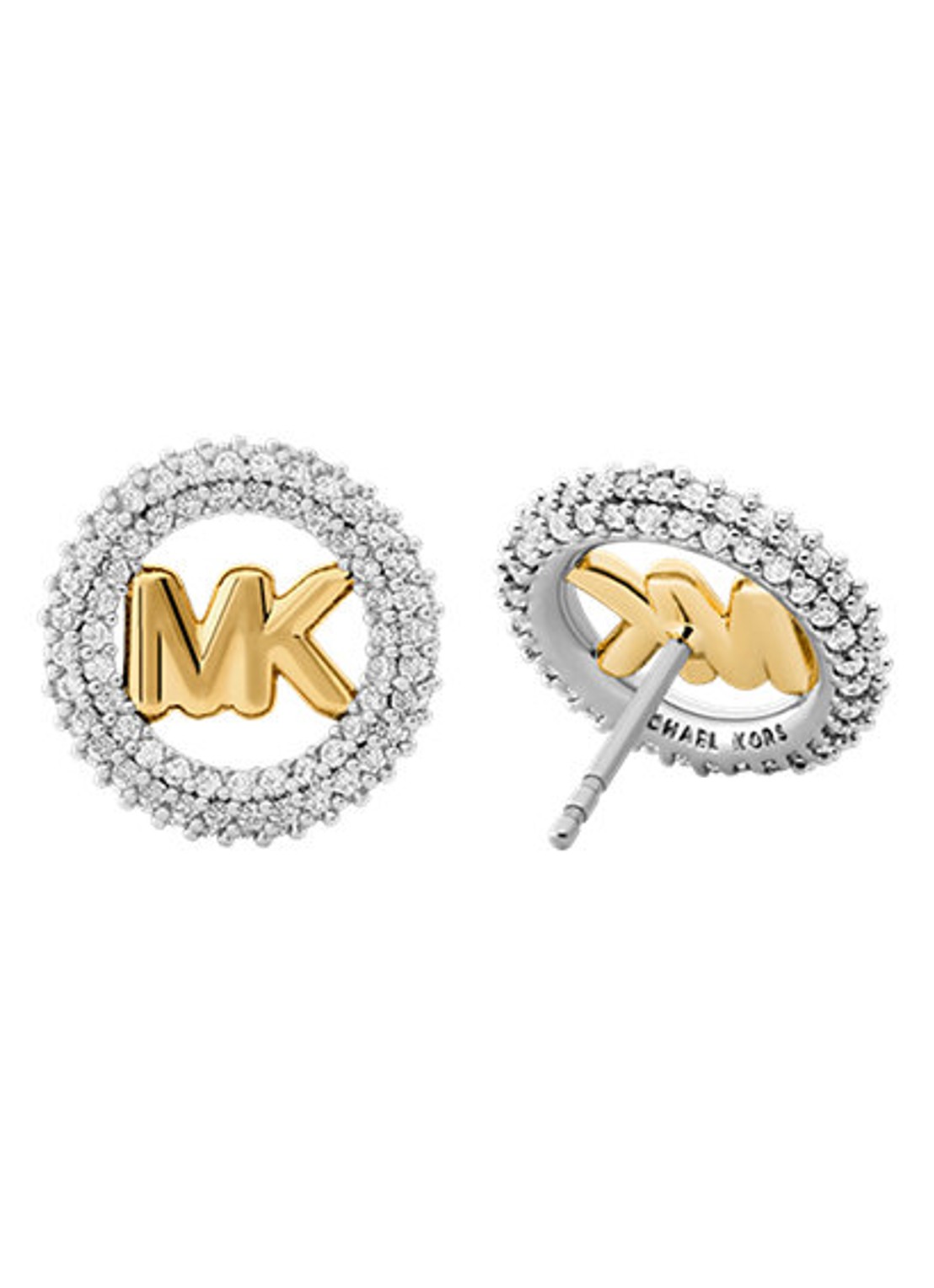 Michael Kors Premium oorstekers verguld  MKJ8560931 - detail goud