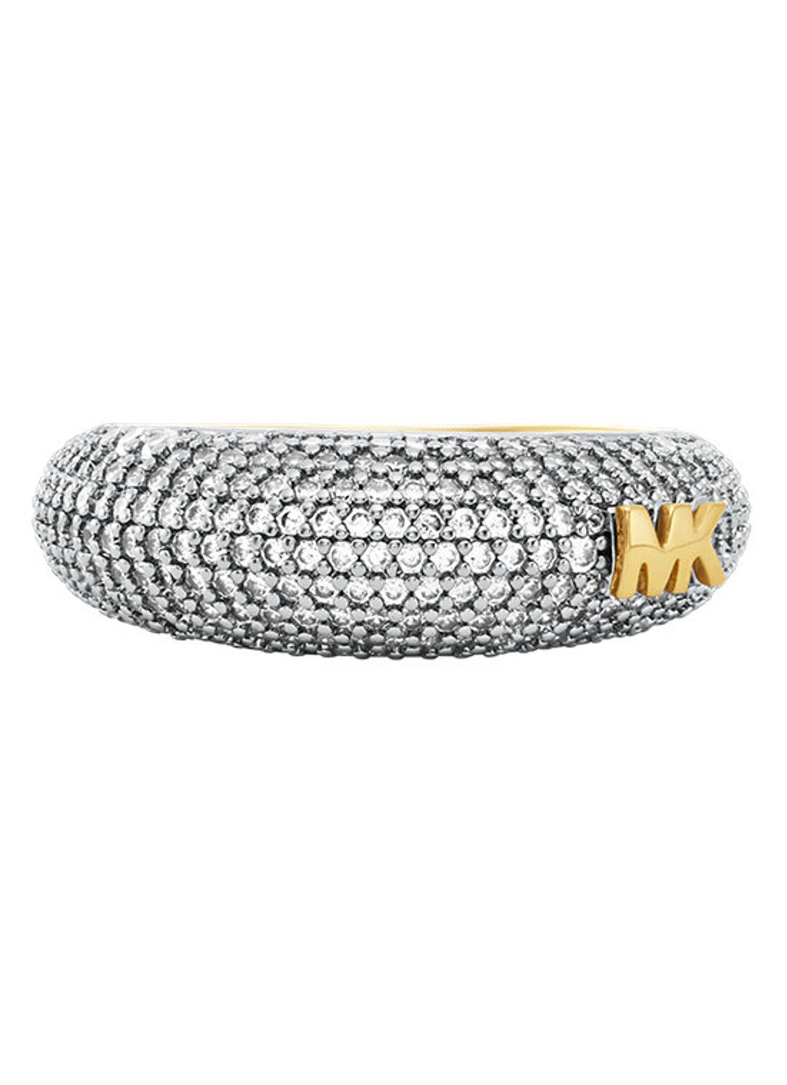 Michael Kors Premium ring MKJ8541931 - voorkant 2 goud