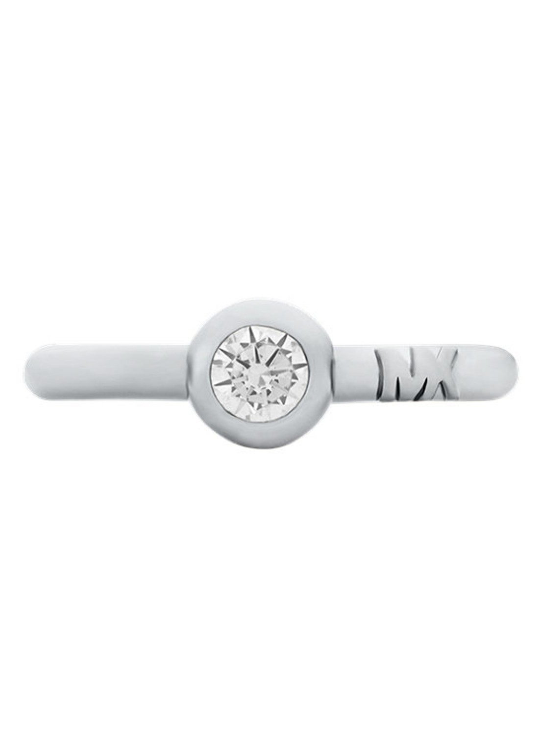 Michael Kors Premium ring MKJ8662040 - voorkant 3 zilver
