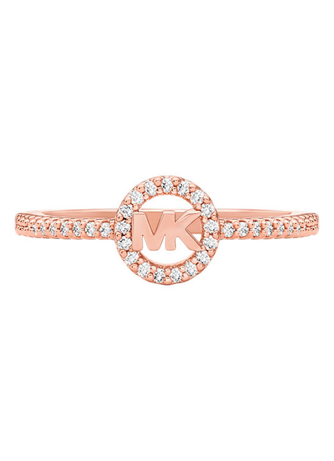 Michael Kors Premium ring MKJ8721791 - voorkant 2 roségoud