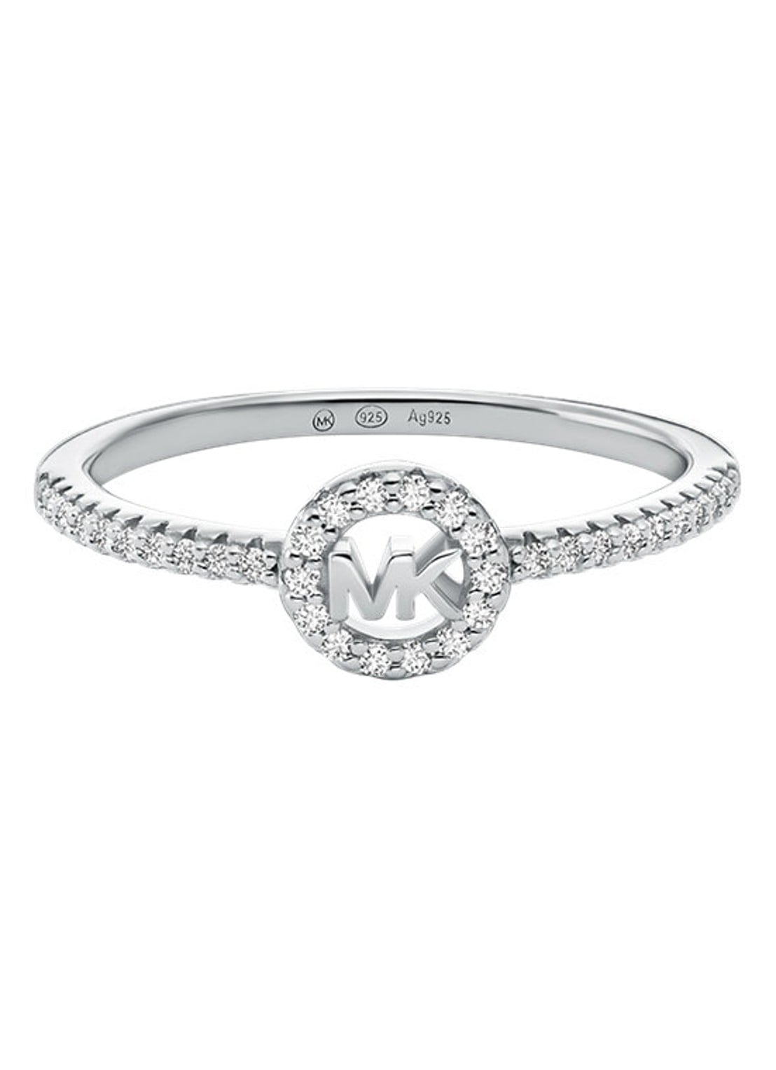 Michael Kors Premium ring van zilver MKC1829040 - detail zilver