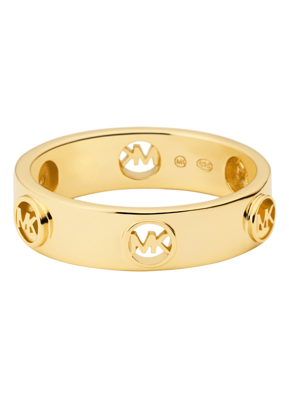 Michael Kors Premium ring verguld MKC1550AA710 - detail goud