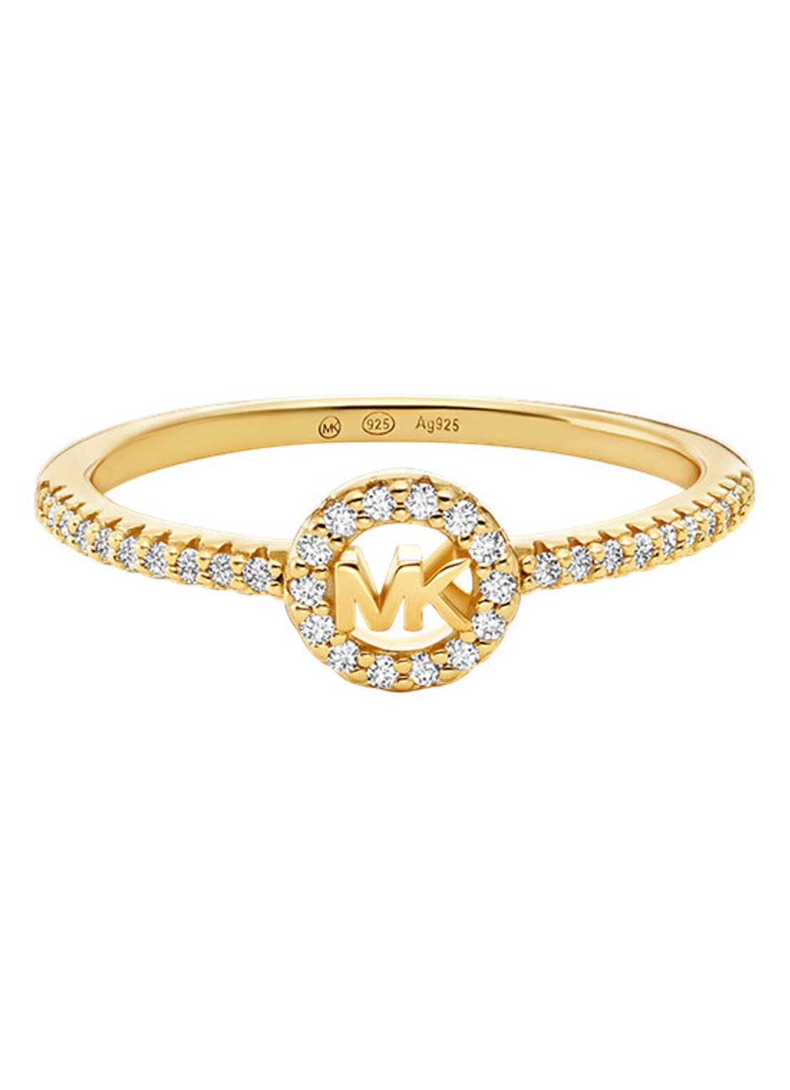 Michael Kors Premium ring verguld MKC1829710 - detail 2 goud